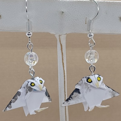 Origami owl earrings