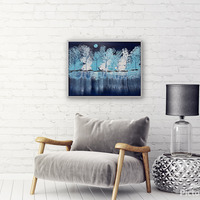 Winter At Blue Moon Lake Art Print - Thumbnail 3