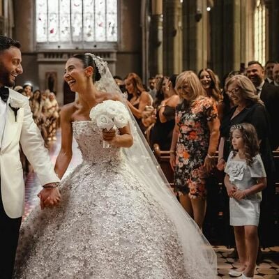 Luxury wedding dress, ball gown wedding gown, lace bridal dress