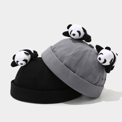 Cute Panda Skullcap