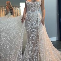 Sparkle Wedding Dress, Beads Tulle Wedding Gown Bridal Dress - Thumbnail 1