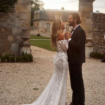 Luxury bling wedding dress, mermaid wedding gown bridal dress