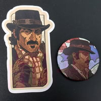 RDR2 stickers/keychains  - Thumbnail 3
