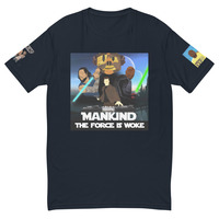 The Force is Woke (Fitted)  T-shirt - Thumbnail 2