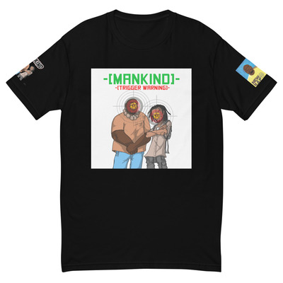 Trigger warning (fitted) short sleeve t-shirt