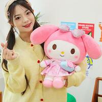 Kawaii My Melody Plush Toy With Crossbody Bag - Thumbnail 1