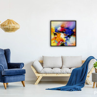 Colors of Eternity - Multi Color Block Abstract - Thumbnail 1