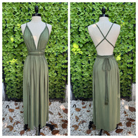 Open back "Patria" dress - Thumbnail 1