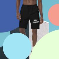 PME Fashion large white arch Men's fleece shorts - Thumbnail 1