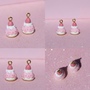 Donut kitty earrings-1