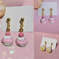 Donut kitty earrings - Thumbnail 2