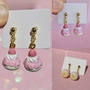 Donut kitty earrings-2