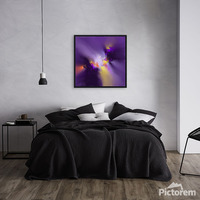 Violet Vortex - Purple Abstract Art Print - Thumbnail 2