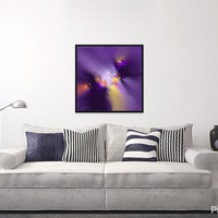 Violet Vortex - Purple Abstract Art Print - Thumbnail 3