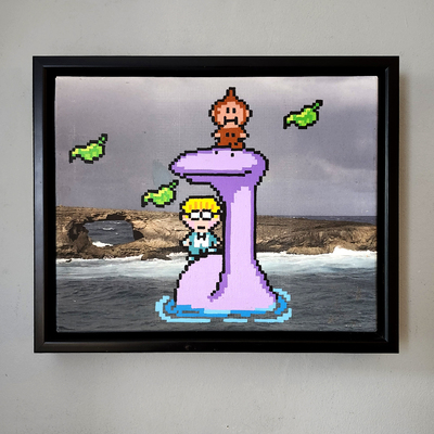 Tessie and the bubble monkey