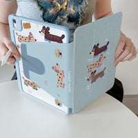 360° Rotating Leather Cover For iPad Pro New iPad Air Mini IPPC07 - Thumbnail 3