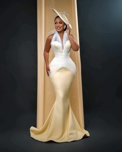 Simple Wedding Dress, Mermaid Satin Wedding Gown Bridal Dress