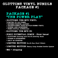 GLUTTONS: THE EP's Vinyl Bundle #1 - THE POWER PLAY - Thumbnail 1