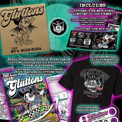 Gluttons: the ep's vinyl bundle #1 - the power play