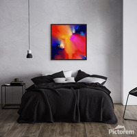 Color Cascade - Abstract Art Print - Thumbnail 1