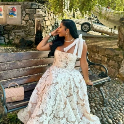 A line floor length lace evening party dress for women