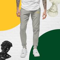 PME Fashion gold arch Unisex fleece sweatpants - Thumbnail 2