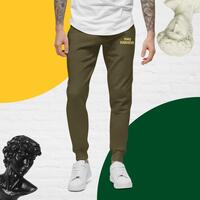 PME Fashion gold arch Unisex fleece sweatpants - Thumbnail 5