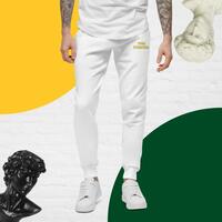 PME Fashion gold arch Unisex fleece sweatpants - Thumbnail 6