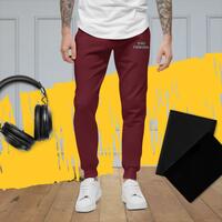 PME Fashion white arch Unisex fleece sweatpants - Thumbnail 3