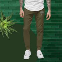 PME Fashion grey flag Unisex fleece sweatpants - Thumbnail 4