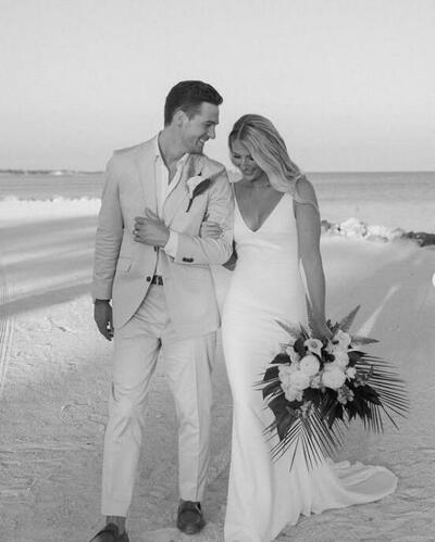 Sexy Wedding Dress,  Deep V-neck Backless Wedding Dress Bridal Gown