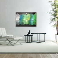 The Neon Lake Art Print - Thumbnail 2