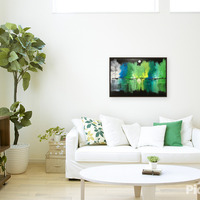 The Neon Lake Art Print - Thumbnail 3