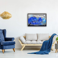 Evening In Blue Art Print - Thumbnail 1