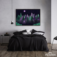 Under The Purple Moon Art Print - Thumbnail 3