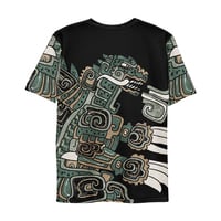 AOGojirAzteca All Over Men's Crew T-Shirt - Thumbnail 1