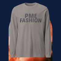 PME Fashion basic black letters Unisex Long Sleeve Tee - Thumbnail 8