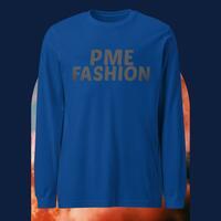 PME Fashion basic black letters Unisex Long Sleeve Tee - Thumbnail 9