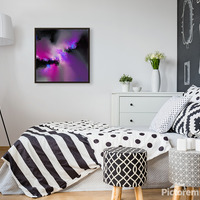 Mystic Aurora - Abstract Art Print - Thumbnail 1