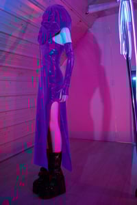 OOAK Defense Mechanism Dress - Purple - Thumbnail 9