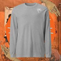 PME Fashion white flag Unisex Long Sleeve Tee - Thumbnail 1