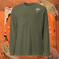 PME Fashion white flag Unisex Long Sleeve Tee - Thumbnail 5