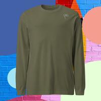 PME Fashion grey flag Unisex Long Sleeve Tee - Thumbnail 5