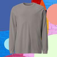 PME Fashion grey flag Unisex Long Sleeve Tee - Thumbnail 9