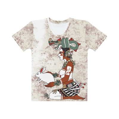 Ixchel all over women's crew t-shirt