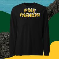 PME Fashion large gold arch Unisex Long Sleeve Tee - Thumbnail 2