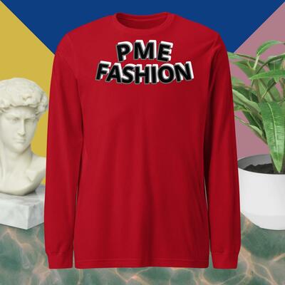 Pme fashion large black arch unisex long sleeve tee