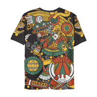 Tezcatlipoca All Over Men's Crew T-Shirt - Thumbnail 1