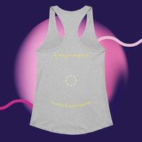 Womens fitted racerback tank top - Thumbnail 6