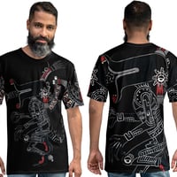 APAlien All Over Men's Crew T-Shirt - Thumbnail 2
